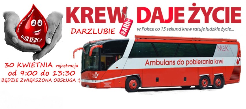 Oddaj krew w Darzlubiu (30.04.2016)