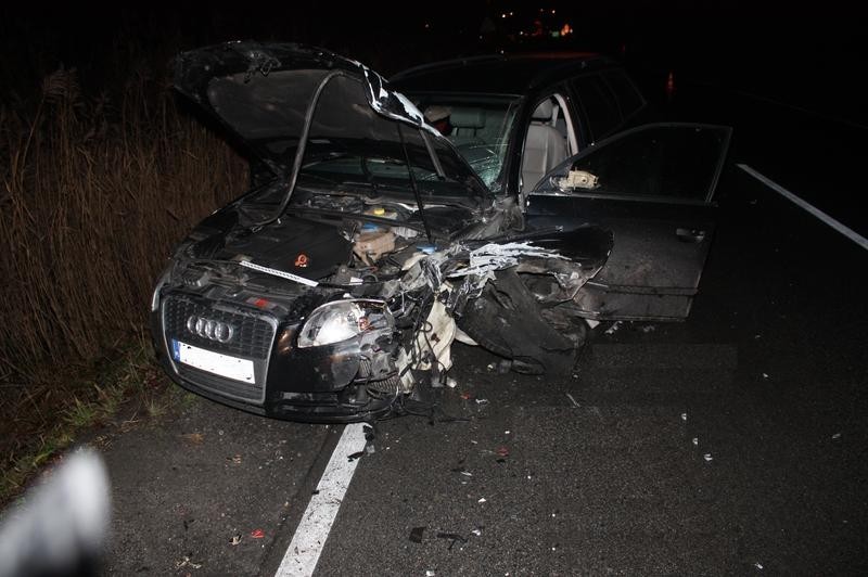 Groźny wypadek w Grojcu z udziałem czterech aut osobowych