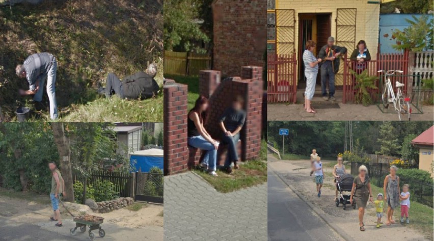 Mieszkańcy gminy Wierzchlas na zdjęciach Google Street View. Najlepsze ujęcia