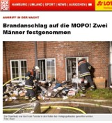 Redakcja Hamburger Morgenpost podpalona przez nieznanych sprawców