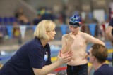 Jędrzejczak prowadziła zajęcia w ramach Otylia Swim Tour dla młodych pływaków na basenie w Katowicach - Brynowie ZDJĘCIA