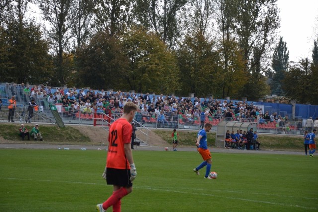 Mecz Lechia - Ruch tylko z nowej trybuny