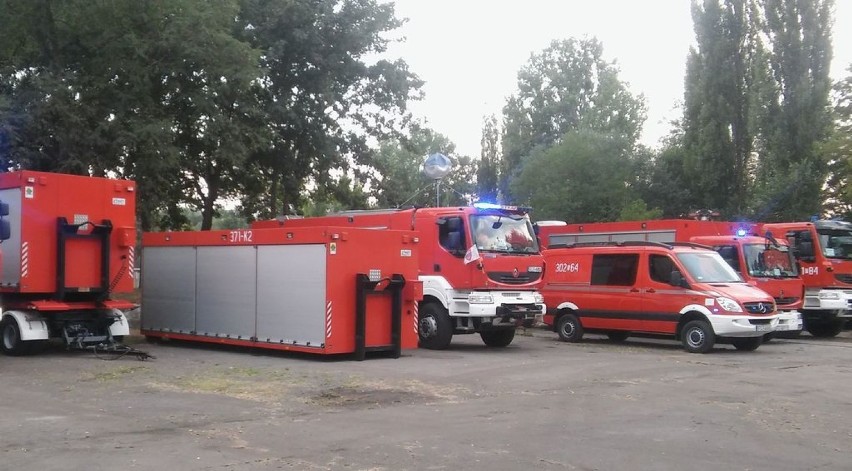 Łęczyccy strażacy pomagali na Pol'And'Rock Festival 2018