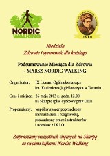 Marsz Nordic Walking w Toruniu