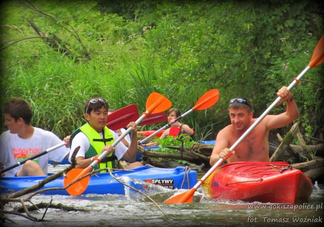 Spływ kajakowy rzeką Wartą GOkiS w Zapolicach organizuje juz po raz dwunasty