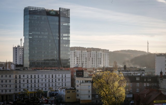 Widok z dachu Galerii Metropolia