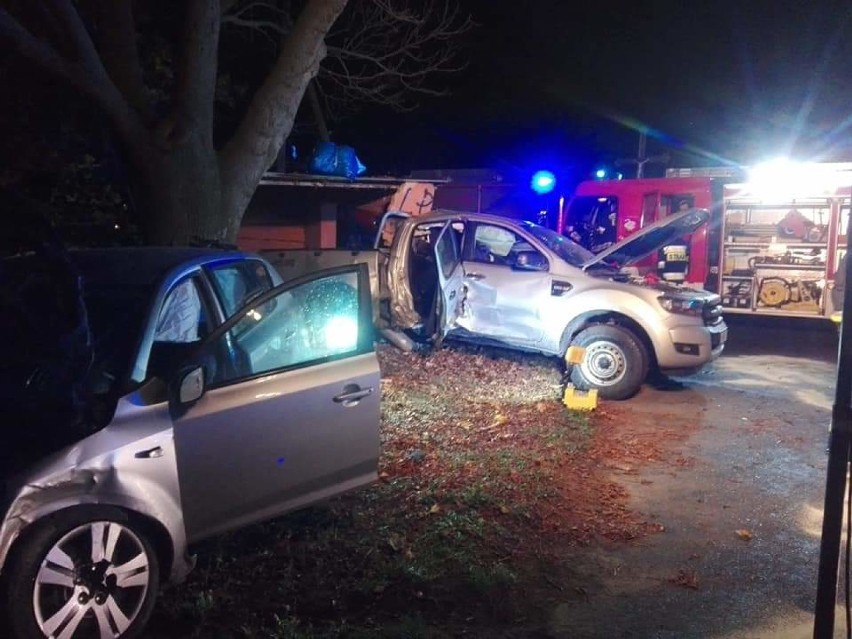 Gmina Zbąszyń: Poważny wypadek w Perzynach. 4 osoby ranne