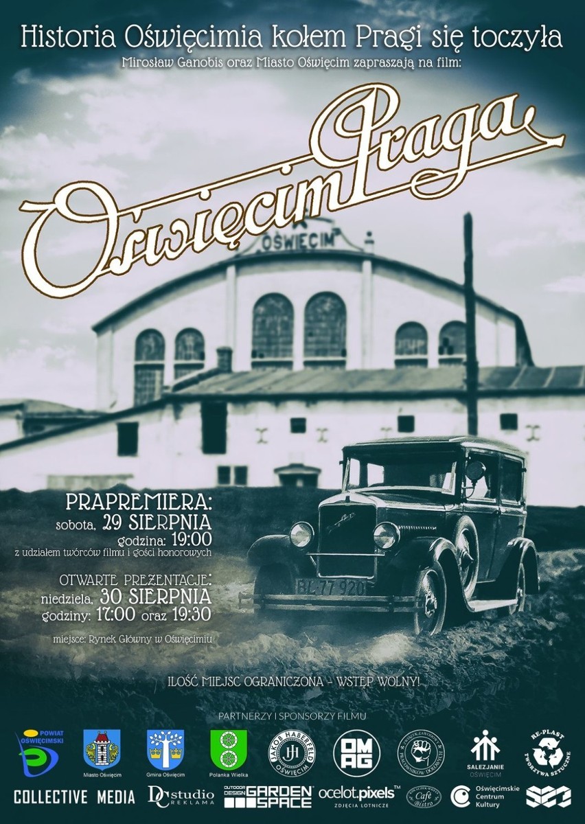 Oficjalny plakat filmu "Oświęcim-Praga", którego autorem...