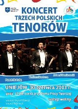 Koncert trzech polskich tenorów w Uniejowie