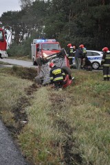 Wypadek na obwodnicy. Obeszło się bez ofiar [ZDJĘCIA]