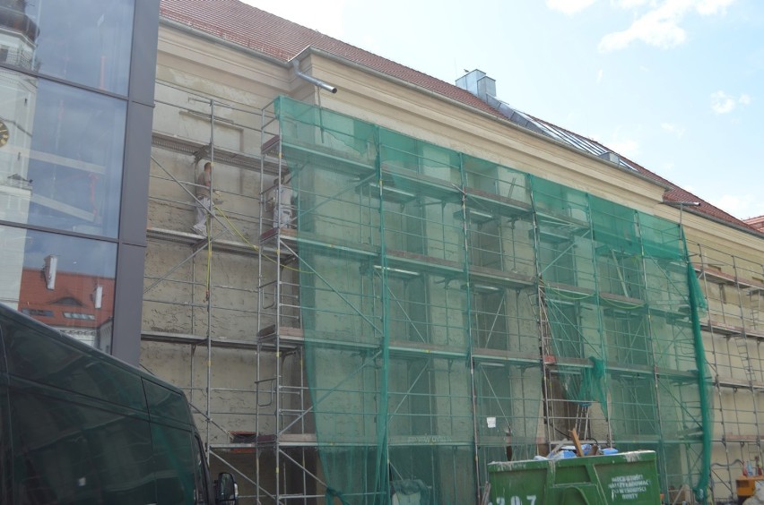 Teatr Miejski w Głogowie - zobaczcie postęp prac przy jego odbudowie 