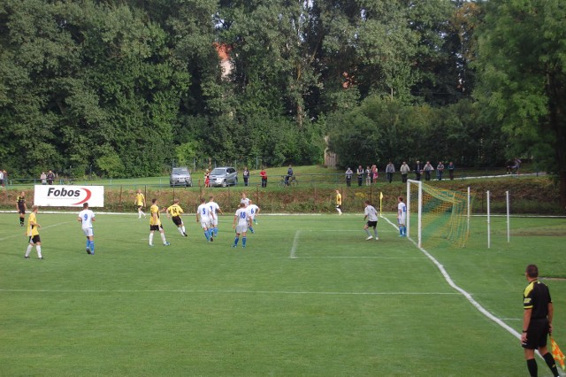 Fragment meczu I kolejki IV ligi w Sztumie - Olimpia - Pomezania 5:0
