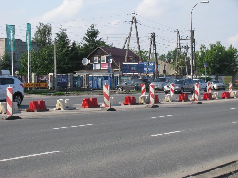 Jeszcze większe korki w alei Krakowskiej? Wszystkiemu winna budowa trasy S2 (FOTO)