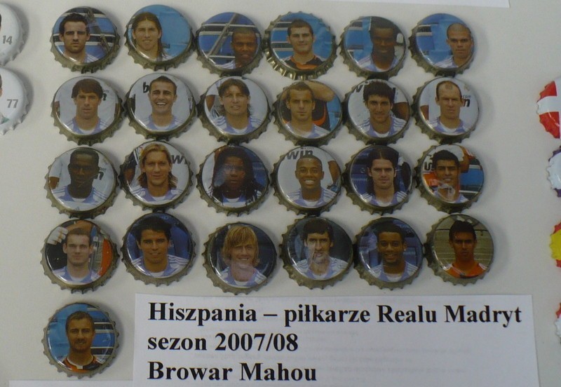 Hiszpania. Piłkarze Realu Madryt sezon 2007/2008