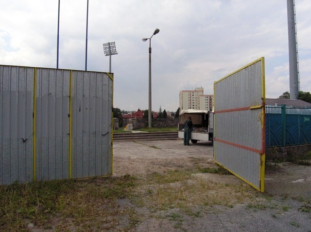 Budowa stadionu w Bielsku-Białej [ZDJĘCIA]