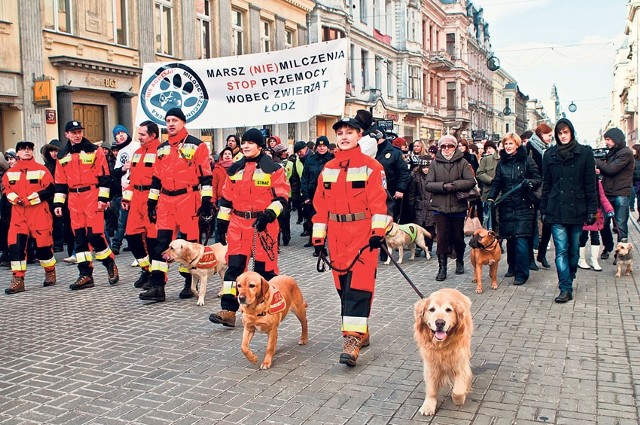 Łodzianie zaprotestowali w ten sposób przeciwko brutalnemu traktowaniu zwierząt. Marsz był odpowiedzią na liczne w ostatnim czasie przejawy okrucieństwa wobec czworonogów.