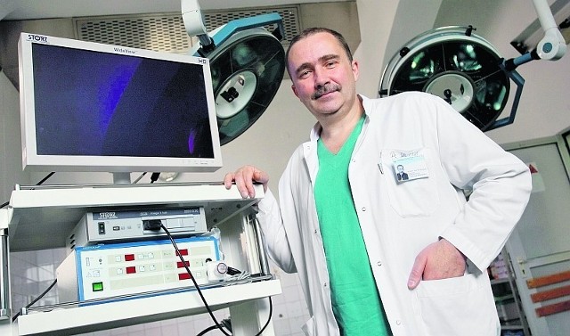 Dr hab. med. Dariusz Wydra, nowy szef Kliniki Ginekologii Onkologicznej GUMed.