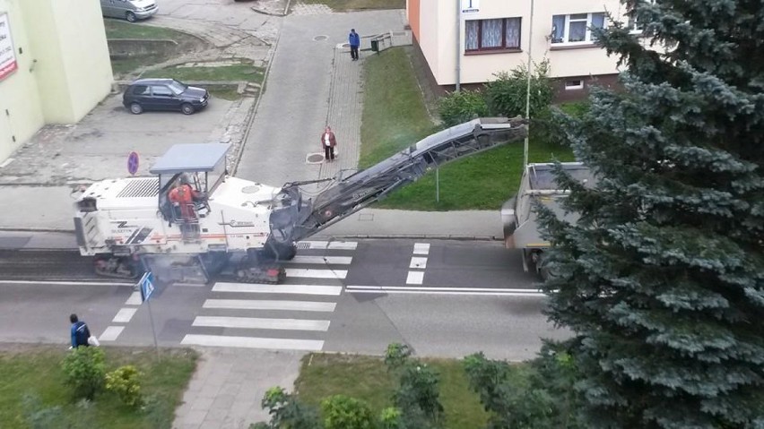 Rozpoczął się remont drogi krajowej nr 21. Zdjęcia od...