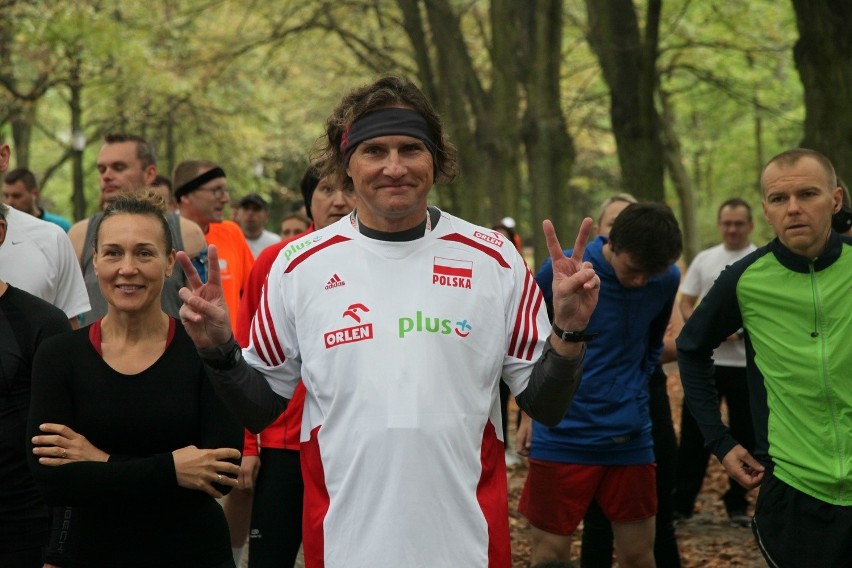 170. Parkrun Łódź w Parku Poniatowskiego.