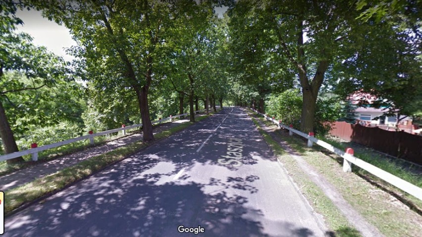 Oborniki w Google Street View