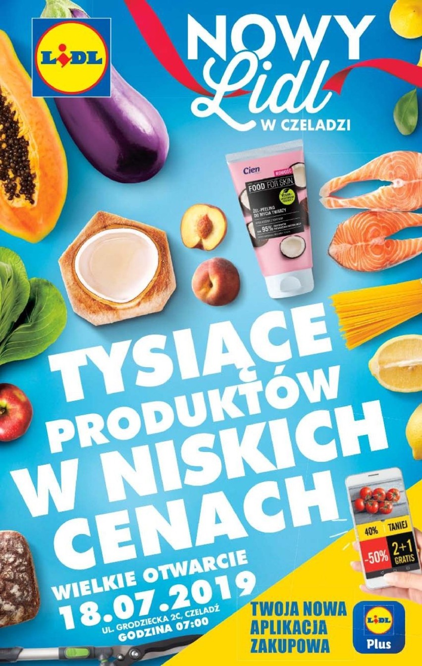 Otwarcie nowego Lidla w Czeladzi. Jakie będą promocje? Sprawdź GAZETKĘ