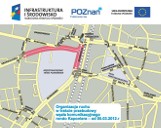 Remont Roosevelta - Od 5 marca zmiana organizacji ruchu w centrum Poznania