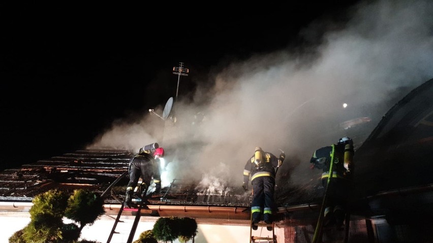 Bałdowo: pożar w budynku mieszkalnym [18.03.2020] 