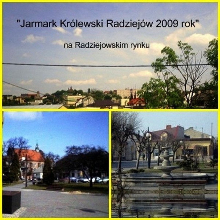 Panorama i rynek Radziejowa. Fot. Karol Szmagalski