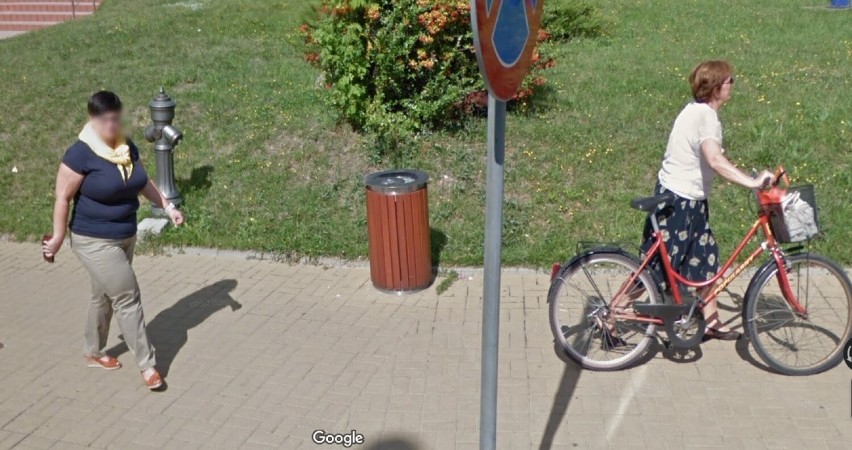 Google Street View w Kłobucku! Może Wy też jesteście na zdjęciach Street View? Mieszkańcy Kłobucka przyłapani przez kamery Google