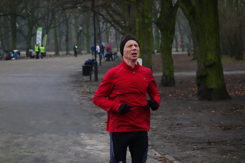 Parkrun Łódź. Bieg w parku Poniatowskiego - 6 lutego 2016