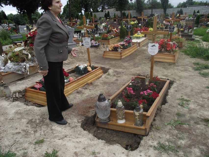 Głogów: Zniszczone groby na cmentarzach