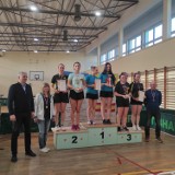 Dziewczyny z I LO w Wieluniu na podium w mistrzostwach województwa w tenisie stołowym