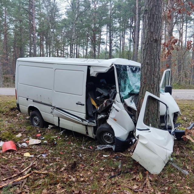 Wypadek na drodze powiatowej łączącej Warszkowo z Piaśnicą (pow. wejherowski). Na miejscu lądował śmigłowiec LPR