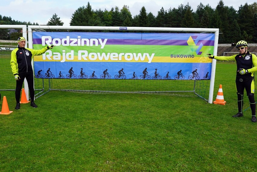 Rodziny rajd rowerowy w Bukownie