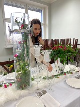 Florystyczne warsztaty uczniów ZSP Emilka Zgorzelec. Młodzież wykonała wspaniałe prace (ZDJĘCIA)
