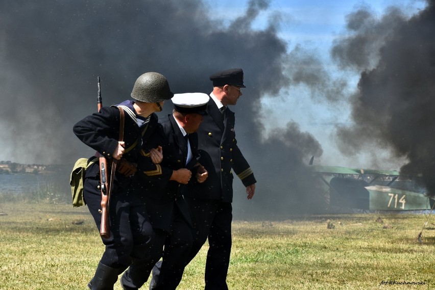 Lotniczy Puck 2019: inscenizacja wydarzeń z 1 września 1939 r.