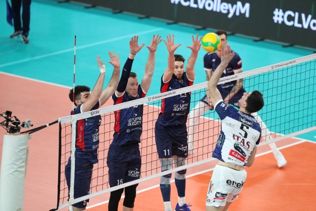 Itas Trentino - Grupa Azoty ZAKSA Kędzierzyn-Koźle 3:2 (złoty set 9:15)