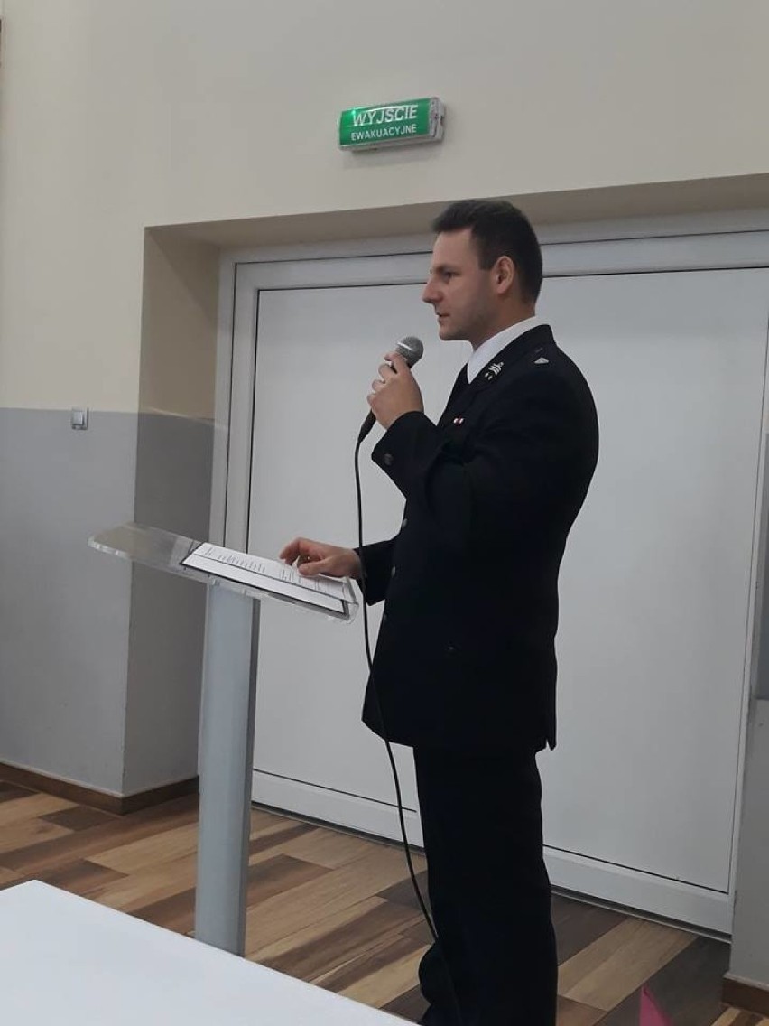 Strażacy z OSP Krzywiń odbyli walne zebranie za rok 2018