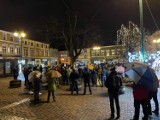 Lubliniec. Protest przeciwko ustawie medialnej na Rynku - zobacz ZDJĘCIA