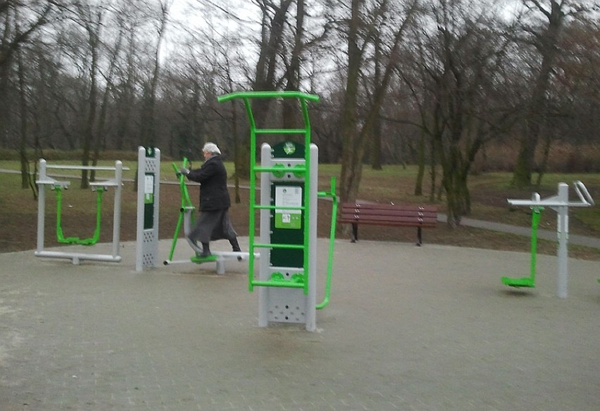 Siłownia w Poznaniu - W parku na os. Kopernika