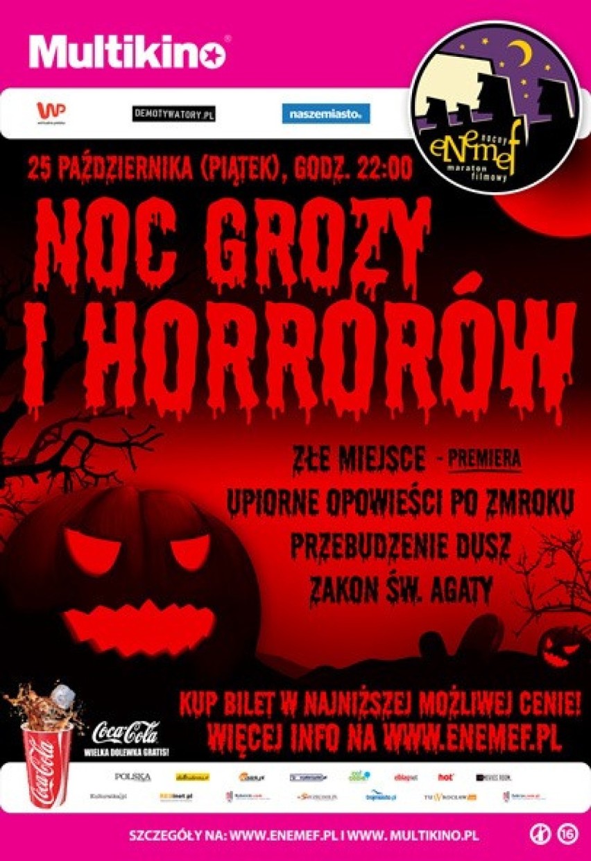 ENEMEF: Noc grozy i horrorów z okazji Halloween! Mamy dla Was bilety 