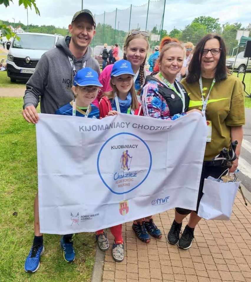 Kijomaniacy Chodzież na Mistrzostwach Polski  w Nordic Walking