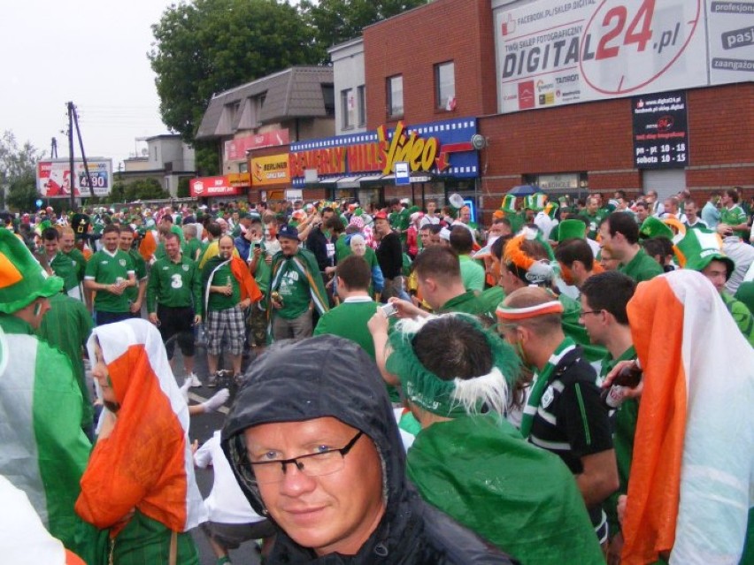 Irlandia - Chorwacja 1:3: Tak dopingowali kibice