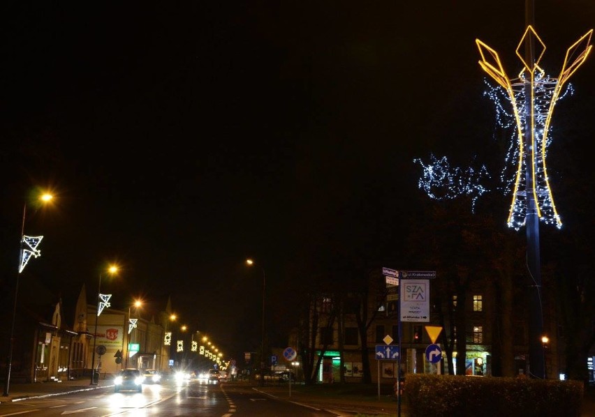 Oświetlenie świąteczne w Tarnowskich Górach