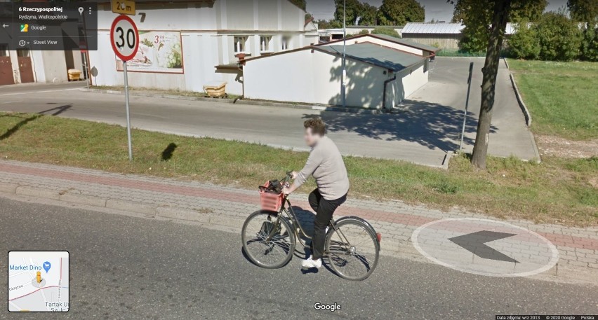Rydzyna "okiem" Google Street View