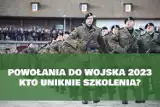 Powołania do wojska 2023. Te osoby unikną wezwania WCR i powołania na ćwiczenia wojskowe w nadchodzącym roku (zdjęcia) 31.12.2022