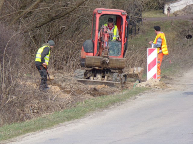 Budowa kanalizacji w Ligocie Woźnickiej