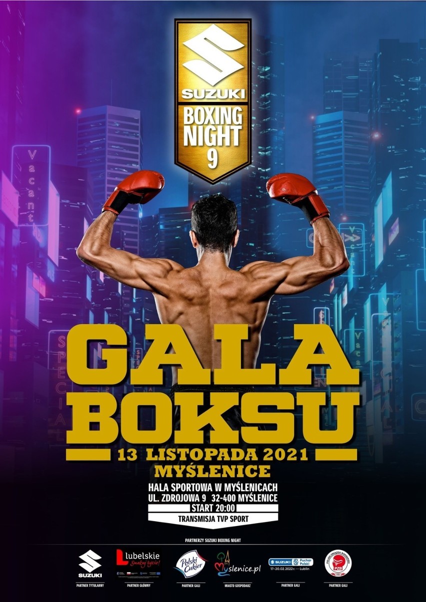 Suzuki Boxing Night 9, czyli olimpijski boks w Myślenicach