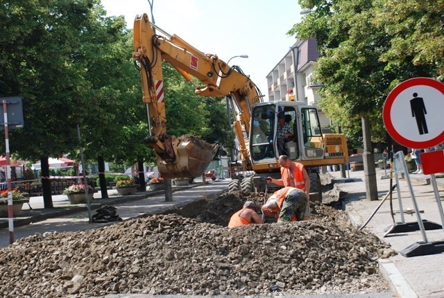 Gorlice: miasto już rozkopane