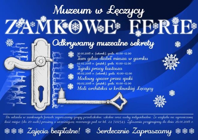 Zamkowe ferie w muzeum w Łęczycy